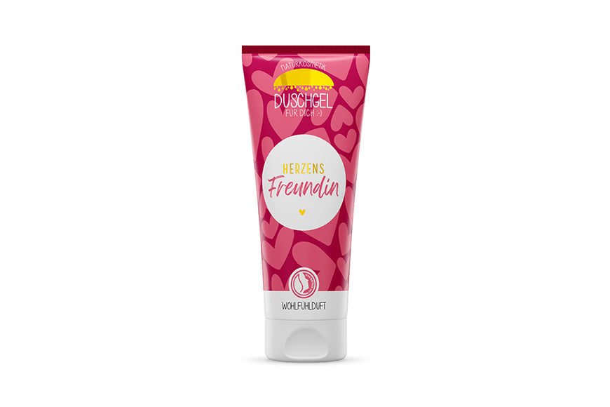 110714 Geschenk für Dich Duschgel Herzens Freundin