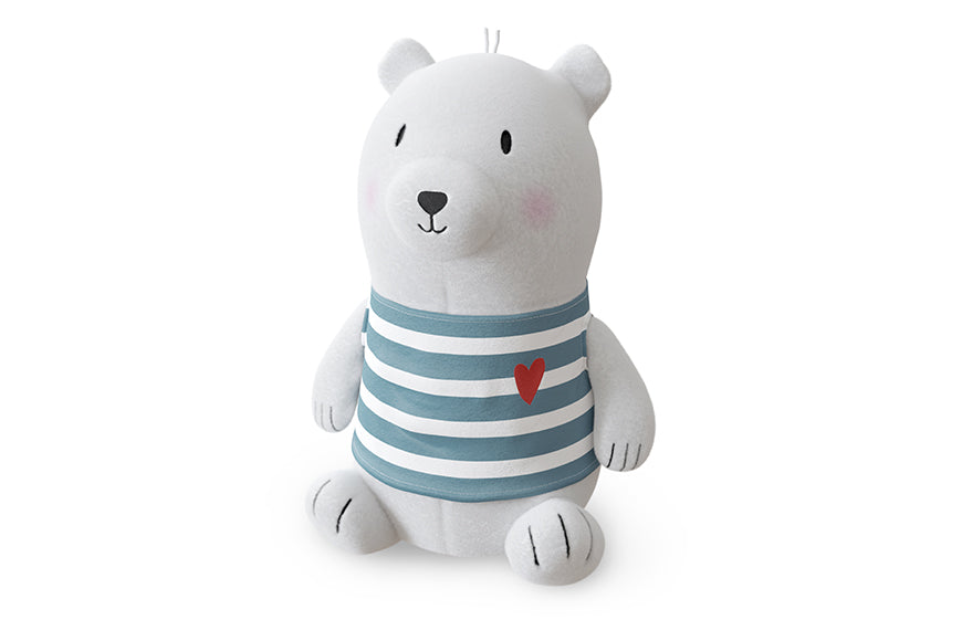 384332 Geschenk für Dich Kuscheltier Eisbär, Plüschtier