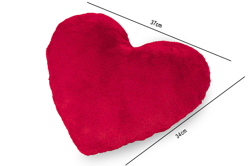 394388 Maße Rotes Plüschherz