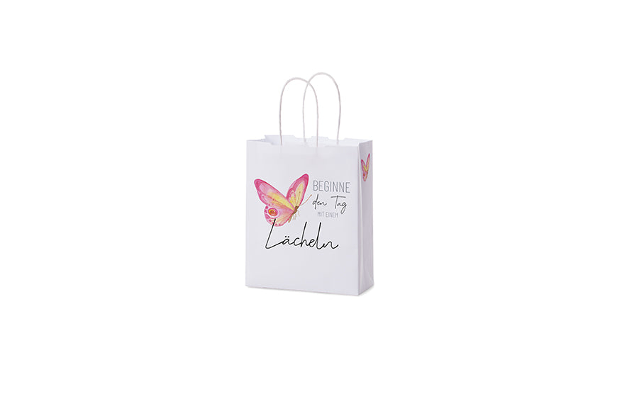 991664 Geschenktüte Beginne den Tag mit einem Lächeln, 4027268274260