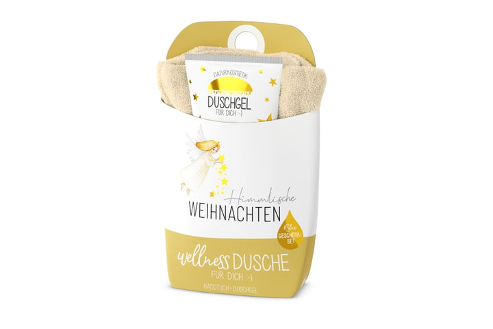 108174 Wellnessdusche Geschenkset Himmlische Weihnachten Weihnachtsengel von Geschenk für Dich, 4027268338573