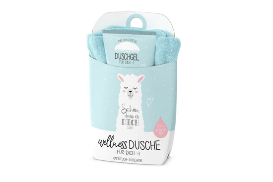 108673 Geschenk für Dich Wellnessdusche Schön, dass es Dich gibt LAMA, Duschgel, 4027268337132