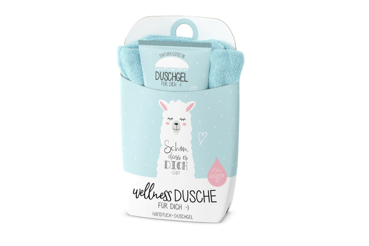 108673 Geschenk für Dich Wellnessdusche Schön, dass es Dich gibt LAMA, Duschgel, 4027268337132