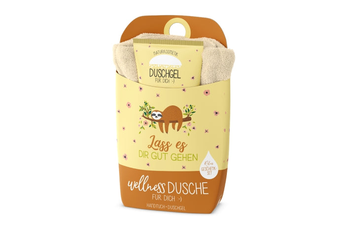 108677 Wellnessdusche Lass es Dir gut gehen von Geschenk für Dich Geschenkset, 4027268337149