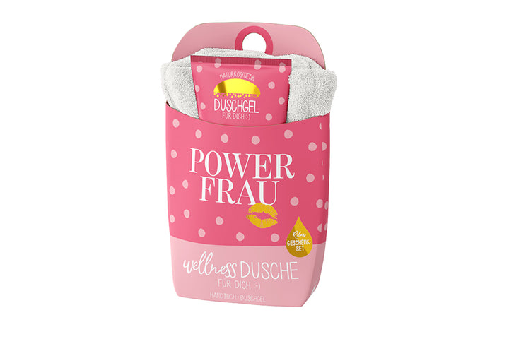 108712 Geschenk für Dich Wellnessdusche Power Frau