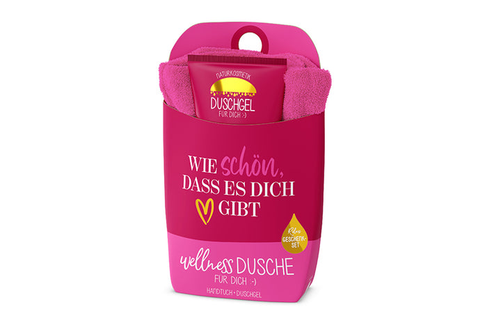 108713 Geschenk für Dich Geschenkset Wellnessdusche Wie schön, dass es Dich gibt