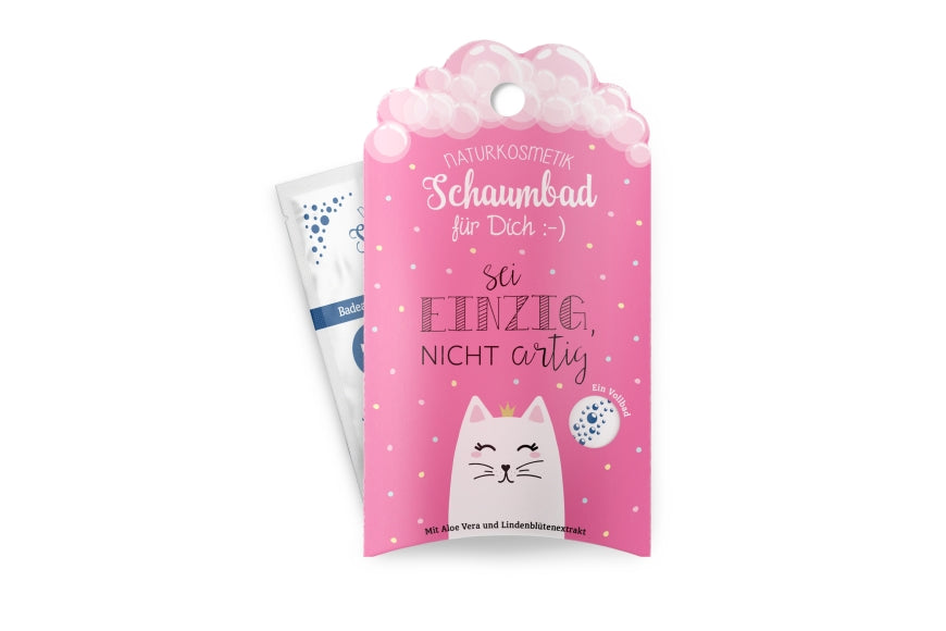 113581, Geschenk für Dich Naturkosmetik Schaumbad Sei einzig, nicht artig, Badezusatz, 4027268337712