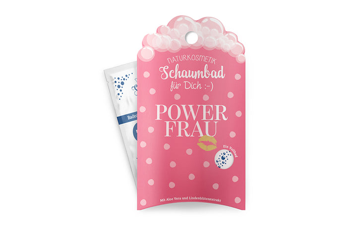 113712 Geschenk für Dich Naturkosmetik Schaumbad Power Frau
