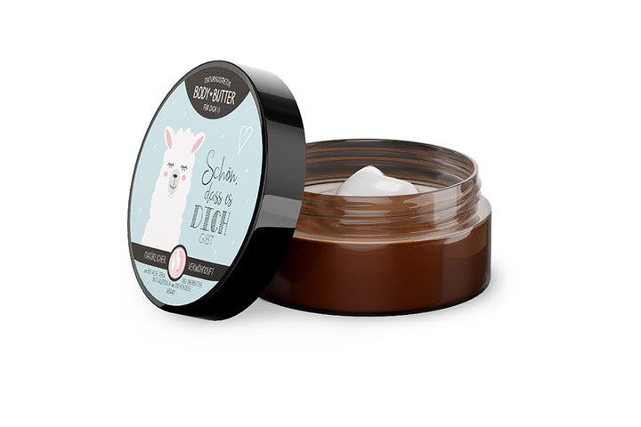 115673 Geschenk für Dich Naturkosmetik Bodybutter Schön, dass es Dich gibt - Lama