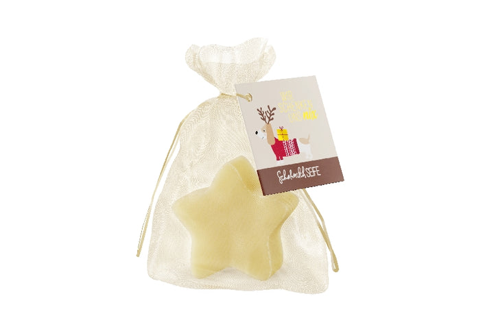 Naturkosmetik Schafmilchseife Stern Wir schenken uns nix - Dackel Motiv von Geschenk für Dich
