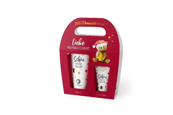 Naturkosmetik Geschenkset – Liebe Weihnachtsgrüße von Geschenk für Dich