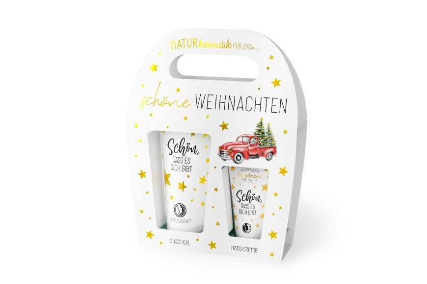 129171 Naturkosmetik Geschenkset Schöne Weihnachten von Geschenk für Dich, Pflegeset, 4027268337491