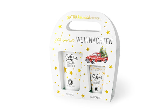 129171 Naturkosmetik Geschenkset Schöne Weihnachten von Geschenk für Dich, Pflegeset, 4027268337491