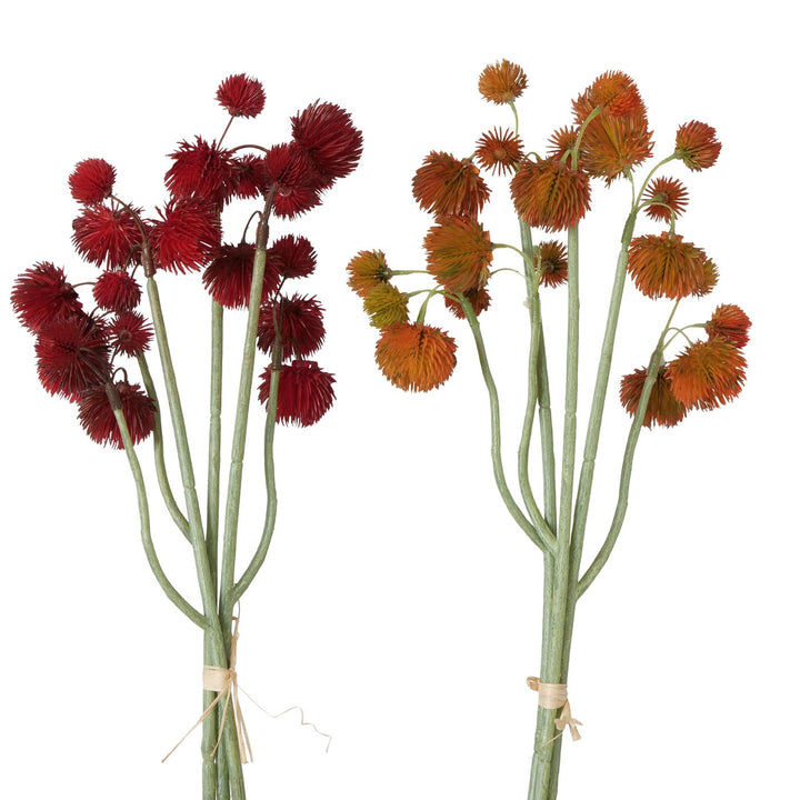 2012223 Kunstpflanze Distel Dekozweig rot, 2012223, 4020607895201