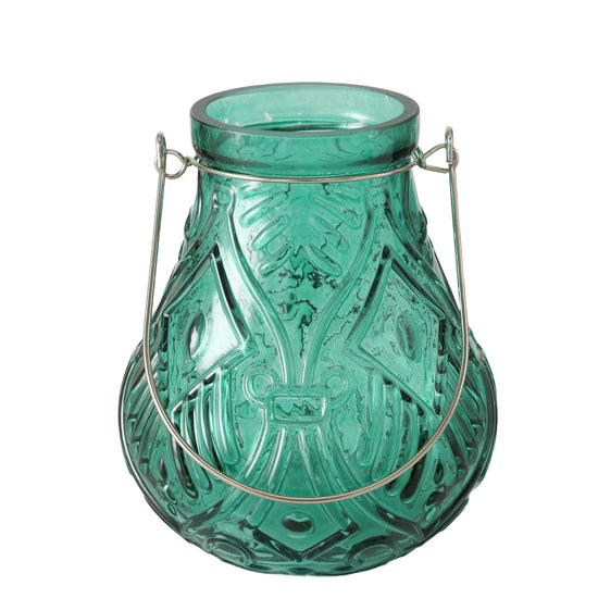 2013773-4-glas-windlicht-mit-relief-grun