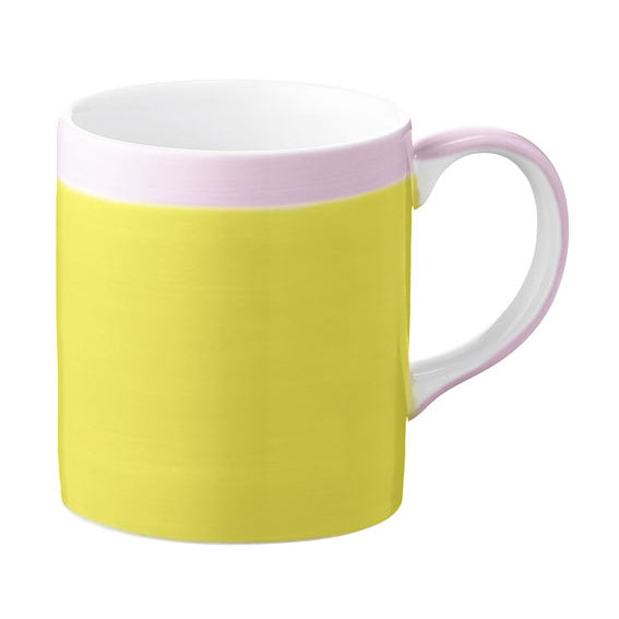 30353_mila_design_keramik_becher_united_colors_of_mila_-_tasse_gelb_mit_rosa_rand
