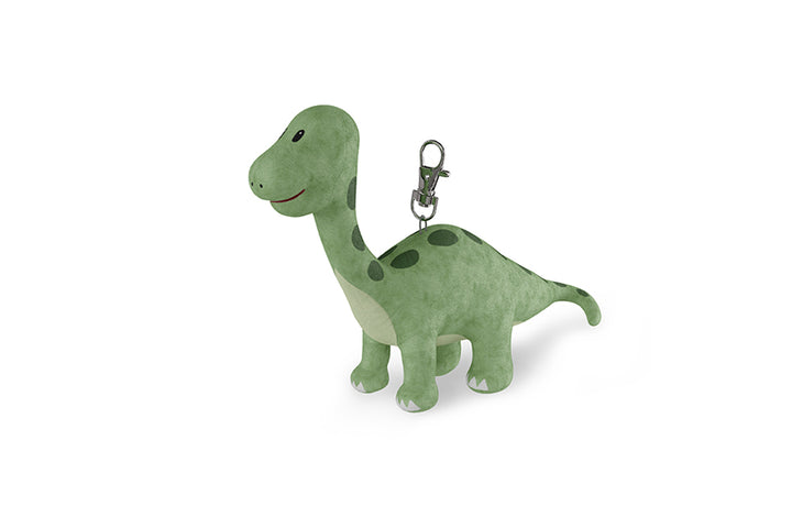 374381 Geschenk für Dich Plüsch Anhänger Dino, Schlüsselanhänger Dinosaurier