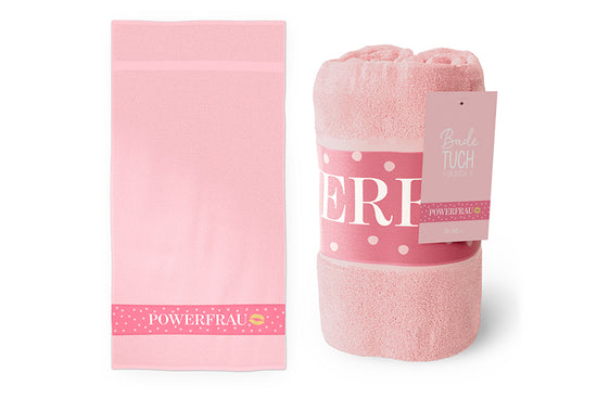 379712 Geschenk für Dich Badetuch Strandtuch Power Frau