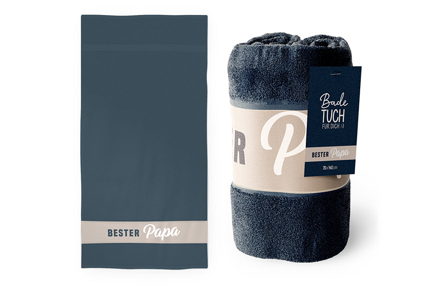 379755 Geschenk für Dich Badetuch Strandtuch Bester Papa
