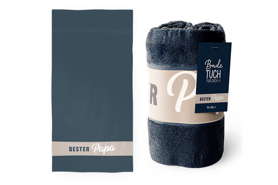 379755 Geschenk für Dich Badetuch Strandtuch Bester Papa