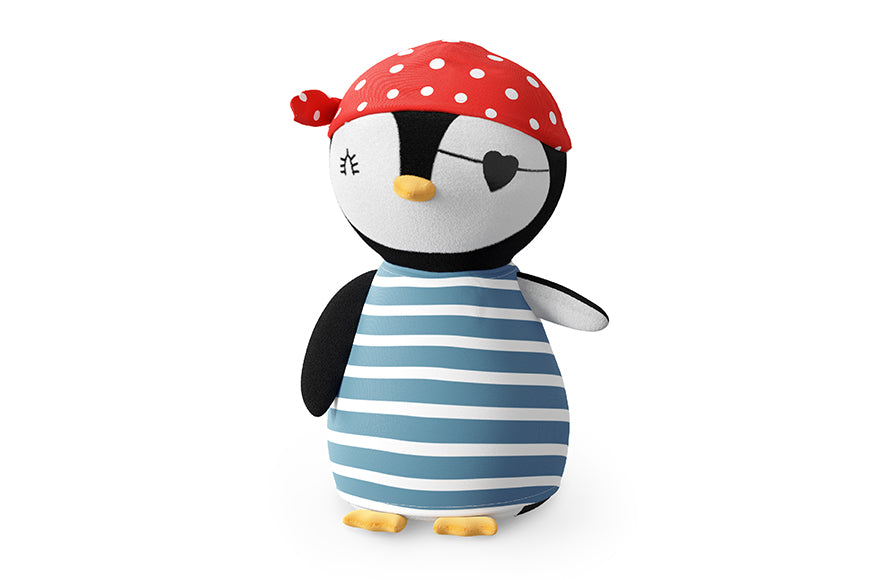 384333 Geschenk für Dich Kuscheltier Piraten Pinguin, Plüschtier Pirat