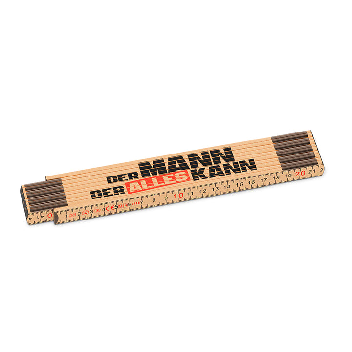 392302, Geschenk für Dich Zollstock Der Mann der alles kann, 4027268327102