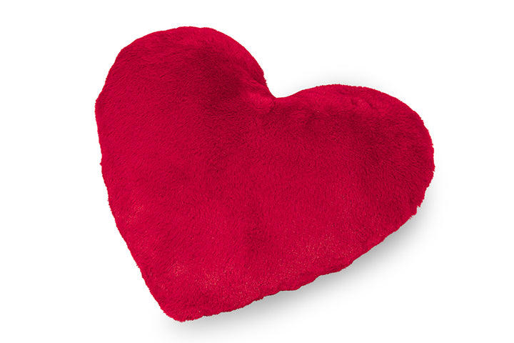 394388 Geschenk für Dich rotes Herz Plüschkissen, Herzkissen, Kuschelherz