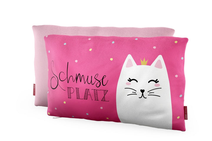 396581, Kissen Schmuseplatz von Geschenk für Dich, Kuschelkissen mit Katze, 4027268338641