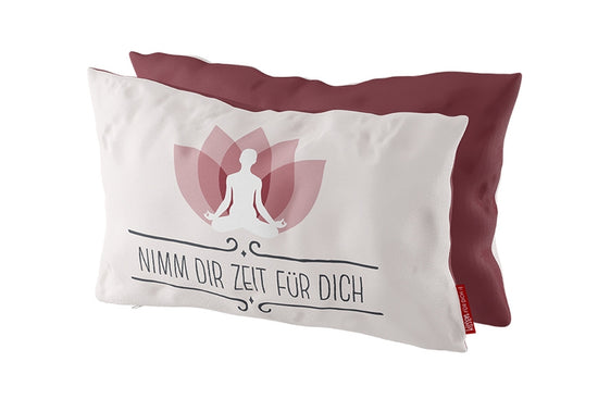 396631 Kissen Nimm Dir Zeit für Dich von Geschenk für Dich, Kuschelkissen, Reisekissen, 4027268256679