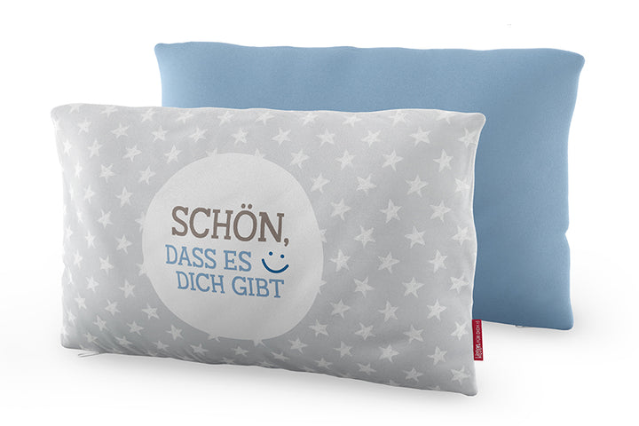 396762 Geschenk für Dich Kissen “Schön, dass es Dich gibt” mit Sternen