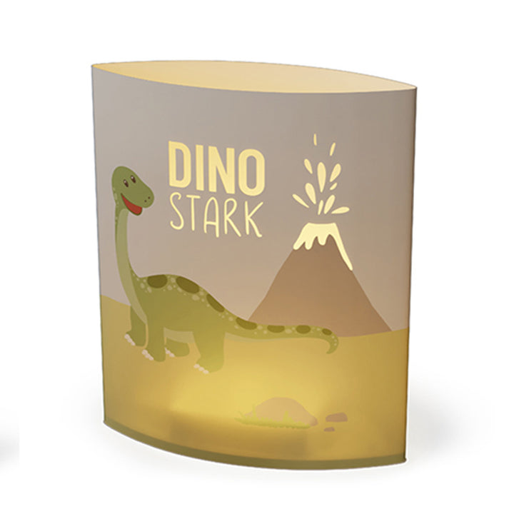 629381 - 1 Geschenk für Dich Poesielicht Dino Stark, Nachtlicht mit Dino Motiv, Kindernachtlicht