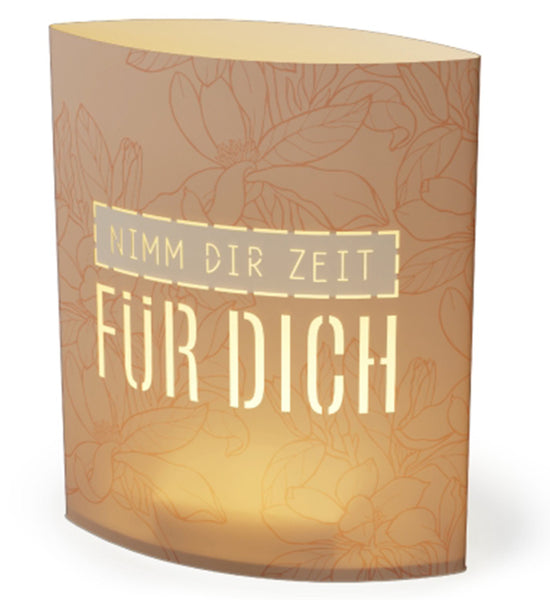 629393 LED Poesielicht Nachtlicht Nimm Dir Zeit für Dich von Geschenk für Dich, 4027268335145