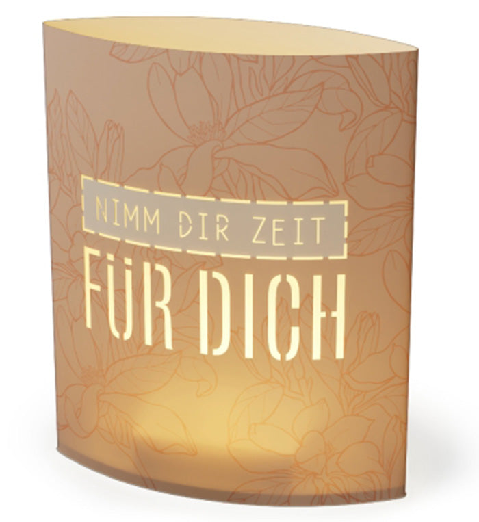 629393 LED Poesielicht Nachtlicht Nimm Dir Zeit für Dich von Geschenk für Dich, 4027268335145