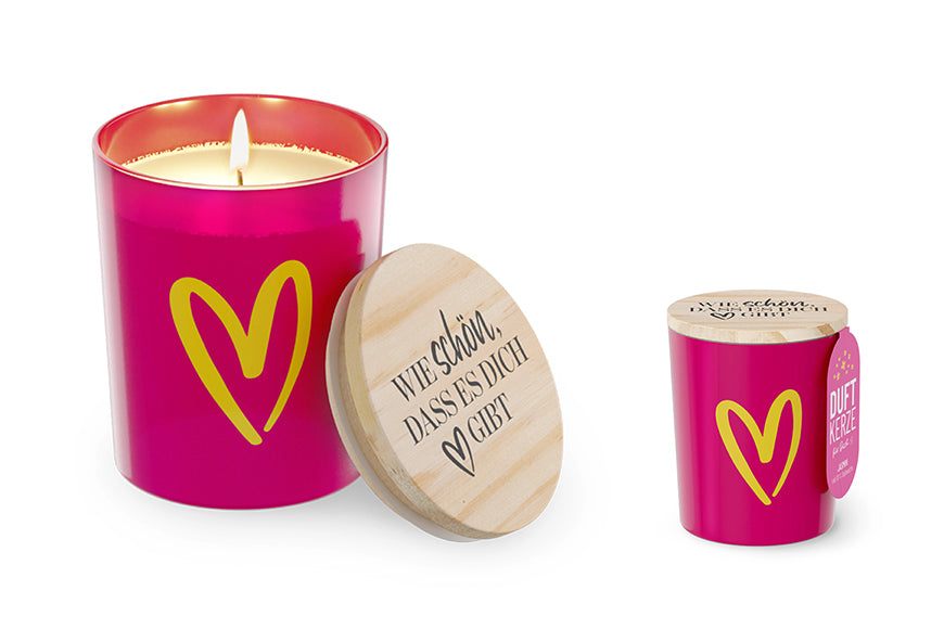 651713 Geschenk für Dich Jasmin Duftkerze Wie schön, dass es Dich gibt