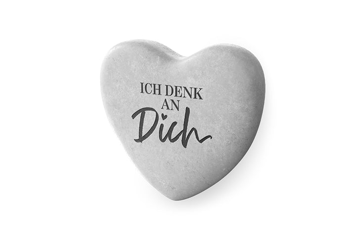 810217 Geschenk für Dich Marmor Herz Ich Denk an Dich, Handschmeichler