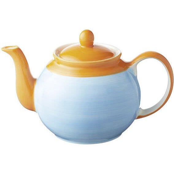 94357_mila_keramik_kanne_united_colors_of_mila_-_blau_mit_orangen_deckel_teekanne_kaffeekanne