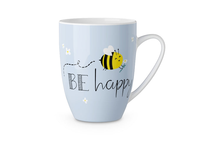 950589,  Becher Be happy von Geschenk für Dich, Tasse mit Biene, 4027268335404