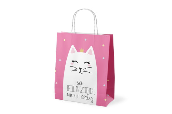 991581 pinke Geschenktüte Sei einzig, nicht artig von Geschenk für Dich, 4027268334292
