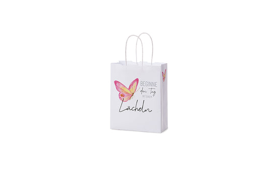 991664 Geschenktüte Beginne den Tag mit einem Lächeln, 4027268274260