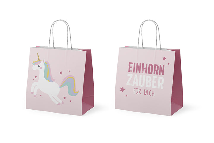 992331 Geschenk für Dich Mini Geschenktüte mit Aufschrift Einhornzauber für Dich