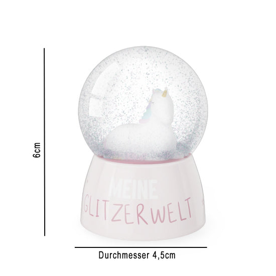 Maße Glitzerkugel
